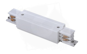 VertiCana Łącznik prosty do szyny - czarny