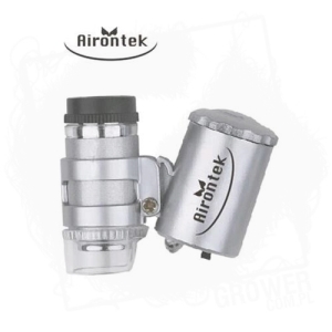 Mini mikroskop z podświetleniem LED - Airontek Microscope 60X