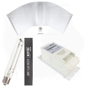 Zestaw oświetleniowy Pearlpro XL, Lumii 600W HPS Lumii Black DUAL