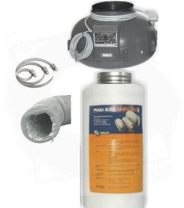 Kompletny zestaw wentylacyjny 700-900m³ / Klimat control P.K. ECO