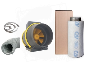 Kompletny zestaw wentylacyjny Can Lite 1470-1660m³ /Max Fan Pro dwie prędkości