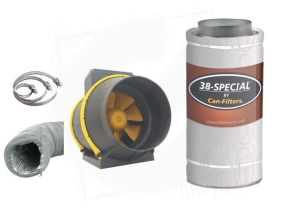 Kompletny zestaw wentylacyjny Can Special 1470-1660m³ / dwie prędkości Max Fan Pro