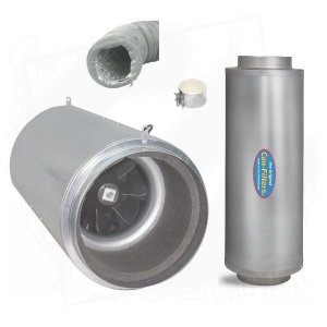 Kompletny zestaw wentylacyjny In Line 3260m³/Φ315 Iso Max jednobiegowy