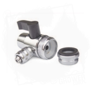 Zawór do wody przyłączeniowy 3/8'' stalowy 