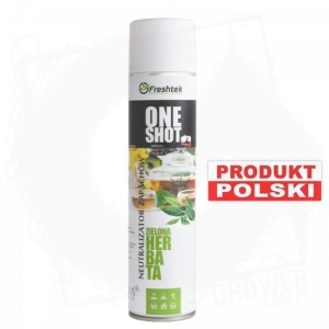 One Shot Zielona Herbata 600ml - spray/gaśnica, profesjonalny neutralizator zapachów