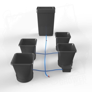 Kompletny zestaw na 4 rośliny AutoPot 1Pot XL - 4 donice + 47L zbiornik