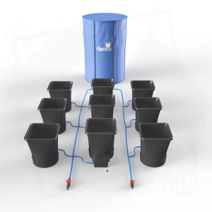 Kompletny zestaw na 9 roślin AutoPot 1Pot XL - 9 donic + 100L zbiornik