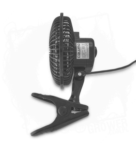Wentylator Caluma 2-biegowy z klipsem 20W