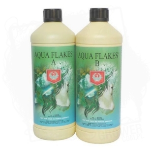 Aqua Flakes, A&B 2x1L - dwuskładnikowy nawóz do uprawy w hydroponice
