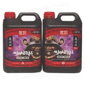 Shogun Samurai Coco A+B 5L - nawóz podstawowy do kokosu na fazę wzrostu i kwitnienia