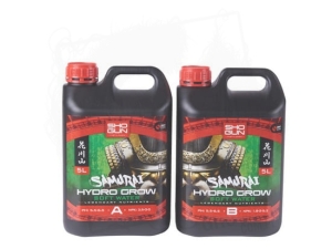 Shogun Samurai Hydro Grow A+B 5L woda miękka - nawóz podstawowy do hydro na fazę wzrostu