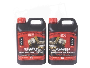 Shogun Samurai Hydro Bloom A+B 5L woda twarda - nawóz podstawowy do hydro na fazę kwitnienia