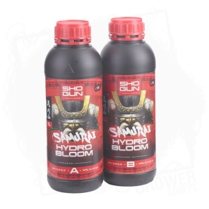 Shogun Samurai Hydro Bloom A+B 1L woda miękka - nawóz podstawowy do hydro na fazę kwitnienia