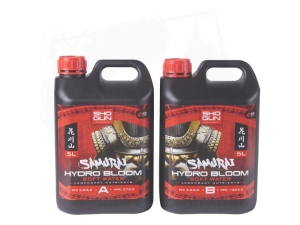Shogun Samurai Hydro Bloom A+B 5L woda miękka - nawóz podstawowy do hydro na fazę kwitnienia