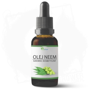 Olej Neem nierafinowany100ml - odstrasza szkodniki, przeciwdziała chorobom grzybiczym