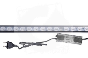 Herbgarden Lampa LED GROW podłużna listwa do roślin 36x3W 115 cm FULL SPEKTRUM 