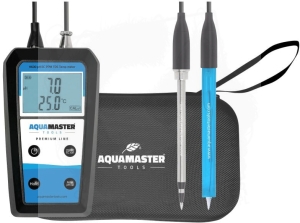 Elektroniczny miernik pH, Ec (PPM, TDS) i temperatury do gleby i cieczy-H600 PRO, wskaźnik kalibracji, Aqua Master Tools