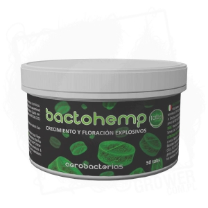 Bactohemp Tabs 50szt (185g) - 7 rodzin bakterii, zwiększa rozmiar, wagę kwiatów oraz pąków