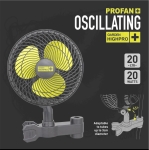 Wentylator 2-biegowy typu KOALA z oscylacją i klipsem,  20W Garden High Pro