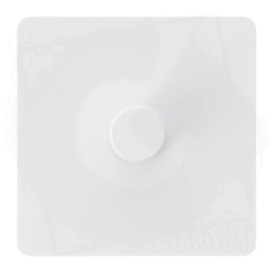 VERTICANA® WALL DIMMER 1-WAY WHITE - biały ściemniacz ścienny, pojedynczy