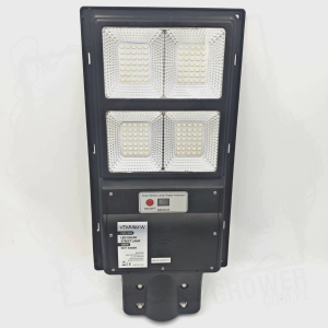 VF Uliczna lampa solarna 100W z wbudowanym panelem + pilot i czujnik ruchu oraz zmierzchu