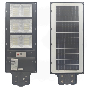 VF Uliczna lampa solarna 200W z wbudowanym panelem + pilot i czujnik ruchu oraz zmierzchu