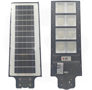 VF Uliczna lampa solarna 300W z wbudowanym panelem + pilot i czujnik ruchu oraz zmierzchu