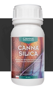 Canna Silica 0.25L- Krzem w  płynie, wzmacnia łodygi, zwiększa  odpornosć