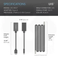 AC Infinity AC ADL7 Adapter oświetleniowy UIS typu A do oświetlenia ze złączem RJ11- 12 i ściemniaczami PWM lub 0-10V-6.jpg