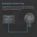 AC Infinity Przewód przedłużający Kontrolerów C69 do UIS wtyk męski do męskiego 254cm dł-3.jpg