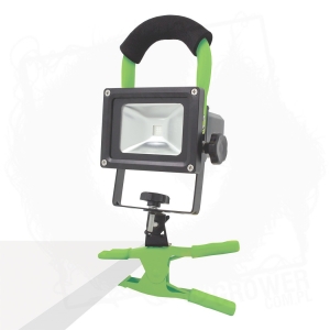 Halogen Green LED do obserwacji roślin w nocy, wbudowany akumulator (światło obojętne dla roślin)