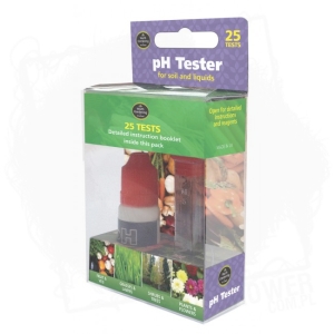 Garland Tester pH gleby - 25x specjalistyczny test kropelkowy do pomiaru pH gleby