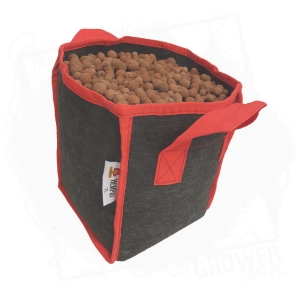 Hempot kwadratowa donica materiałowa 7L 19 x 19 x h23 cm 