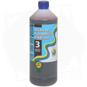 Advanced Hydroponics Micro 500ml - 3 podstawowy komponent Advanced Formula