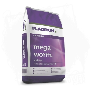 Plagron Mega Worm 25L - Humus koprolitowy stymulujący rozwój flory glebowej