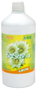 BioSevia Grow 0,5L organiczny nawóz z serii BioSevia na fazę wzrostu (Hydroponika/Gleba)