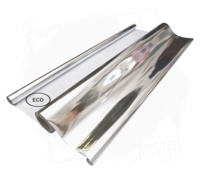 Folia Srebrno - Biała 60% ECO cała rolka 100mb x 1.25m h