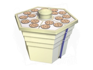 Rain Forest.2  Kompletny system Hydro-Aeroponiczny GHE na 18 roślin (66x66cm)