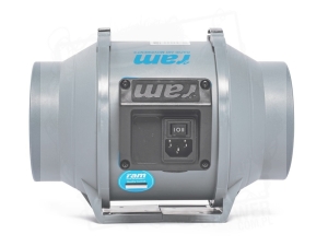 Wentylator RAM Mixed-Flow Inline, 2 biegi 248/284m3/h - Ø125mm