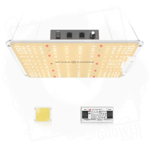 Spider Farmer SF-1000 Led Grow Full Spectrum 100W - oświetla max 70x70cm
