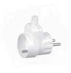 Wtyczka Uni-Schuko z gniazdem