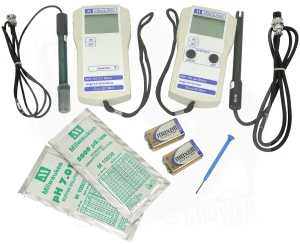 Zestaw elektronicznych mierników pH+EC Milwaukee w walizce ? (MW302,MW100)