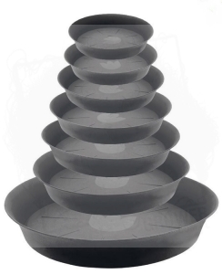 Podstawek pod doniczkę Ø60 okrągły zapobiega zalaniu naszego ogródka, wytrzymały plastik