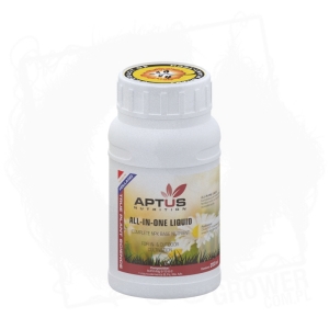 Aptus All-in-one Liquid 250ml - nawóz odżywczy jednoskładnikowy, wzrost/kwitnienie