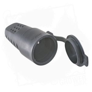 Gniazdo gumowe proste z uziemieniem IP44