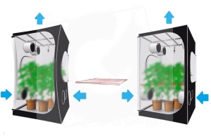 Space Booster60 fi16 - stelaż stabilizujący konstrukcje namiotów uprawowych 60x60