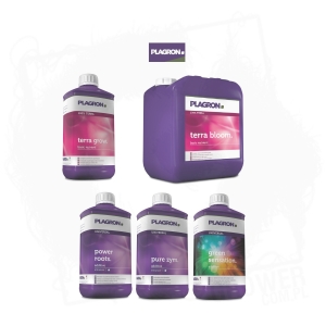 Zestaw nawozów Plagron TERRA wystarcza na 40-60 roślin, uprawa w ziemi