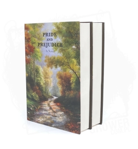 Książka sejf podwójna 19x27x9cm - skrytka w książce niepozorny schowek na kosztowności